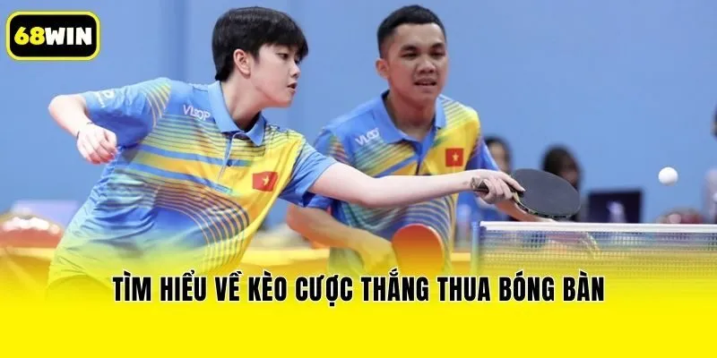 Tìm hiểu về kèo cược thắng thua bóng bàn